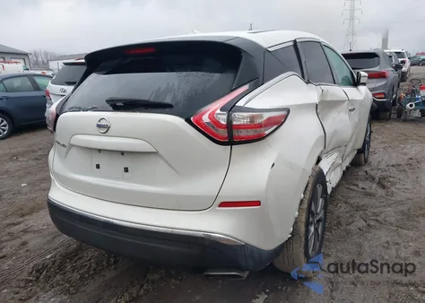 2016 Nissan Murano S z USA, uszkodzony, nr VIN 5N1AZ2MG9GN127433